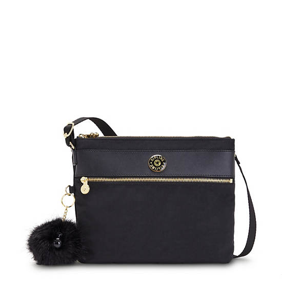 Bolsos Cruzados Kipling Ambrosia Negros | MX 1073JP